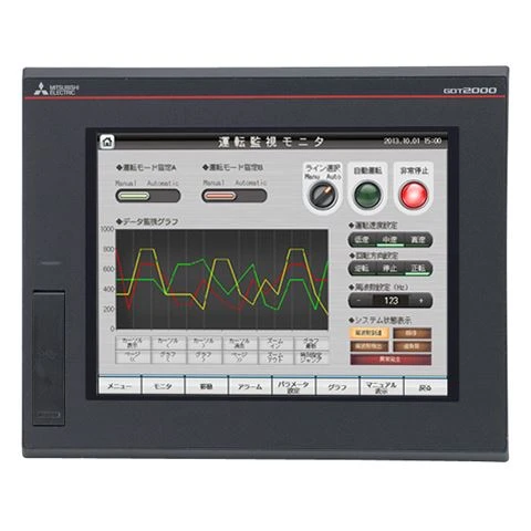 Mitsubishi 8,4 colio jutiklinio skydelio HMI naujas GT2708-VTBA garantija vieneri metai Žema kaina