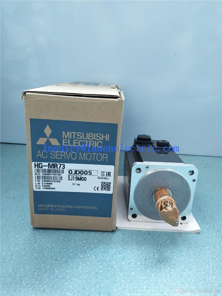 Visiškai naujas mažas galingas Mitsubishi sukimo momentas 750w HG-MR73B Ac Servo Motor Waterproof HG-MR73 Didmeninės prekybos kaina