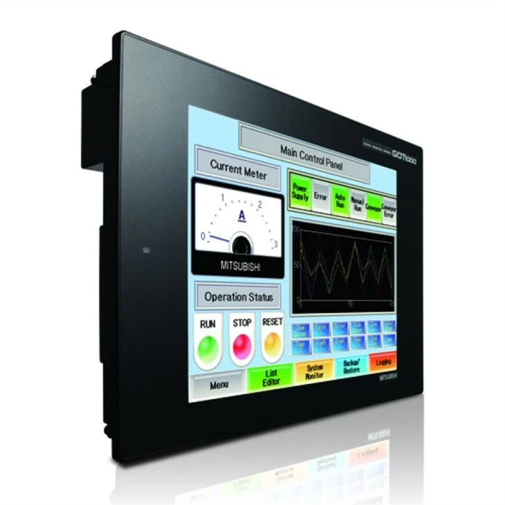 Originalus Mitsubishi 10.4 HMI automatikos ekranas Naujas jutiklinis skydelis GT1275-VNBD